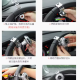 ImagemAuxiliar de direção para volante de carro