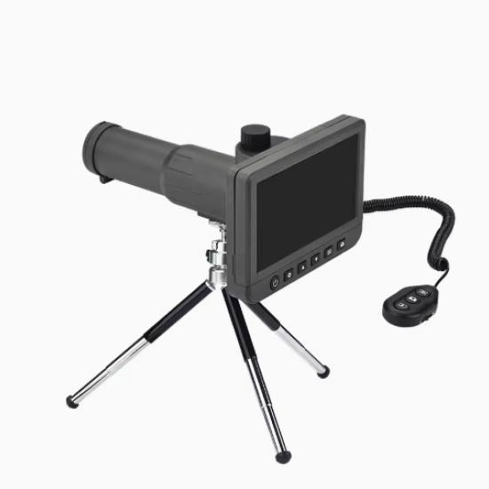A mostrar a imagem para Telescópio de gravação digital de vídeo, câmera de alta definição inteligente com zoom digital de alta ampliação, capacidade de tirar fotos, tela incorporada, estilo de longo alcance monocular. ImagemTelescópio de gravação digital de vídeo, câmera de alta definição inteligente com zoom digital de alta ampliação, capacidade de tirar fotos, tela incorporada, estilo de longo alcance monocular.