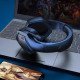 ImagemFone de ouvido Bluetooth sem fio com cancelamento de ruído ENC para jogos de e-sports, compatível com PC, smartphones, tablets e computadores.