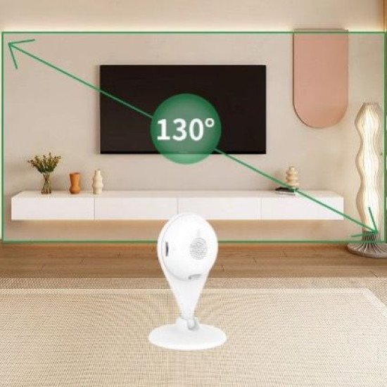A mostrar a imagem para Câmera pequena gota d'água 360, monitoramento remoto para casa, sem fio, wi-fi, inteligente, interno e externo, alta definição, sem perfuração ImagemCâmera pequena gota d'água 360, monitoramento remoto para casa, sem fio, wi-fi, inteligente, interno e externo, alta definição, sem perfuração