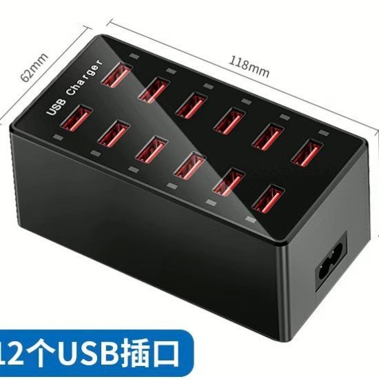 A mostrar a imagem para Estação de carregamento USB de mesa com múltiplas portas, ideal para estúdios, carregamento rápido de smartphones, segura e inteligente, de alta potência, com 16/20 interfaces multifuncionais, compatível com tablets iPad. ImagemEstação de carregamento USB de mesa com múltiplas portas, ideal para estúdios, carregamento rápido de smartphones, segura e inteligente, de alta potência, com 16/20 interfaces multifuncionais, compatível com tablets iPad.