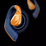 Fone de ouvido Bluetooth Amine bone conduction, esportivo, sem fio, com gancho auricular, modelo 2023 de longa duração e alta espera.