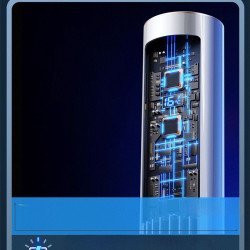 Ventilador de ar condicionado doméstico vertical para quarto, refrigerador de chão, ideal para dormitórios, portátil, tipo torre, sem hélices, com 8 velocidades.