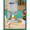 A mostrar a imagem para Máquina de sorvete totalmente automática para uso doméstico, modelo pequeno de mesa, mini, ideal para crianças, permite fazer sorvetes, picolés e cones de sorvete DIY. ImagemMáquina de sorvete totalmente automática para uso doméstico, modelo pequeno de mesa, mini, ideal para crianças, permite fazer sorvetes, picolés e cones de sorvete DIY.