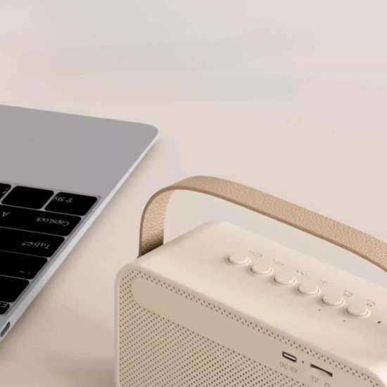 A mostrar a imagem para Sistema integrado de karaokê doméstico com alto-falante Bluetooth sem fio, incluindo microfone, máquina de cantar com letras de música, adequado para uso ao ar livre e KTV. Sistema integrado de karaokê doméstico com alto-falante Bluetooth sem fio, incluindo microfone, máquina de cantar com letras de música, adequado para uso ao ar livre e KTV. Imagem