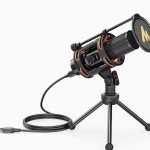 Microfone de gravação profissional Maono PM471TS 